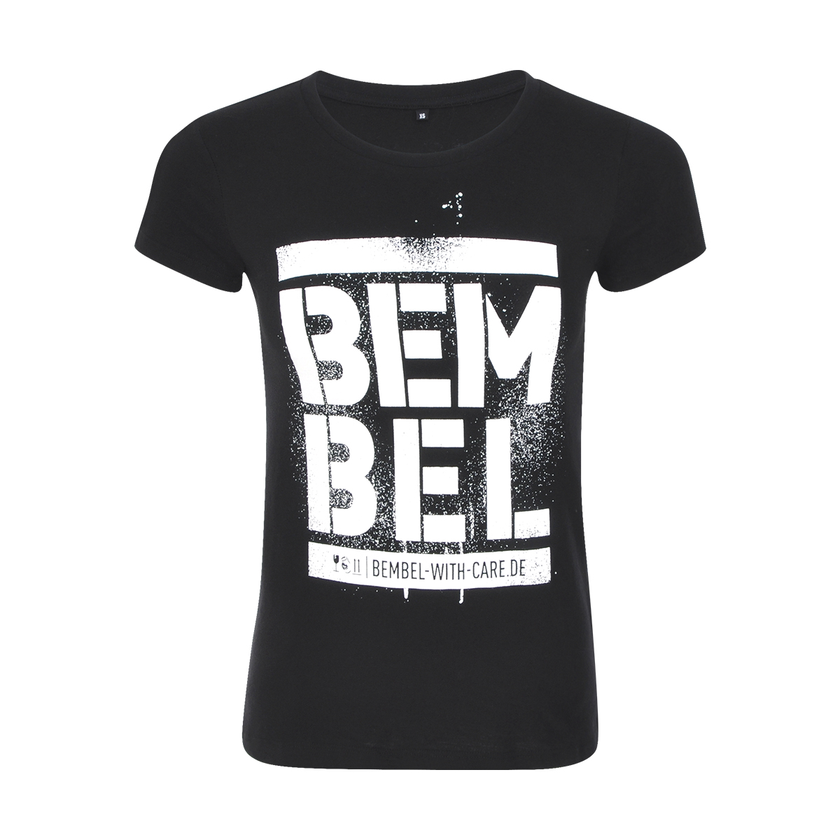 BEMBEL-WITH-CARE Girlie-Shirt BEM|BEL Front, Apfelwein, Cider
