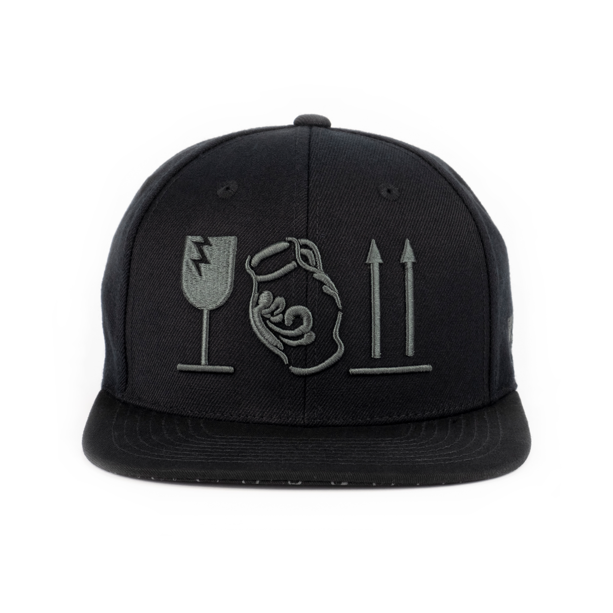 BEMBEL-WITH-CARE Snapback Front mit 3D-Stick, Apfelwein, Cider